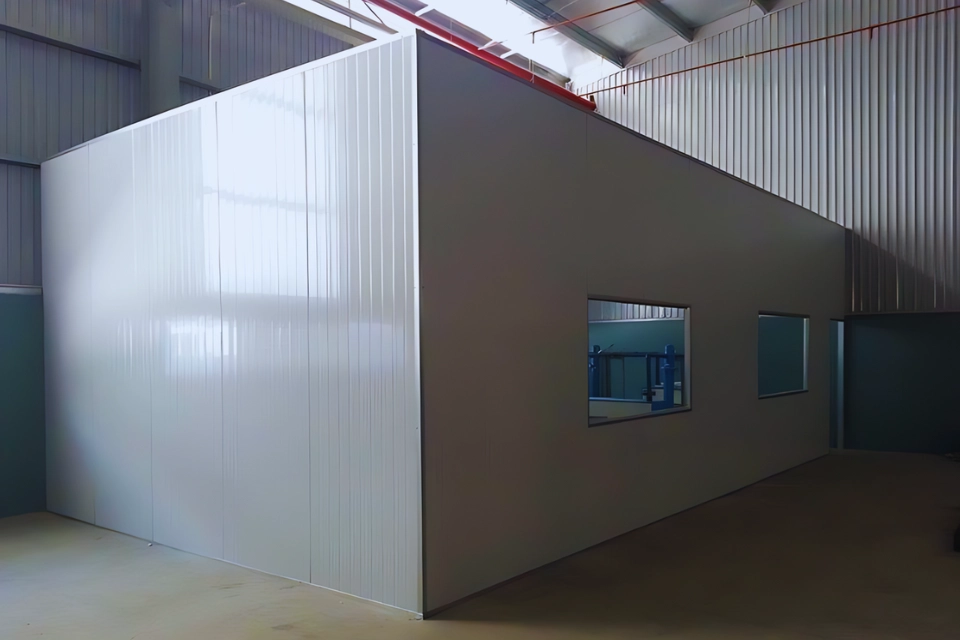 Vách ngăn nhà máy bền bỉ, an toàn tại Hải Phòng